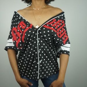 Carbon Brooklyn Polka Dot Jersey